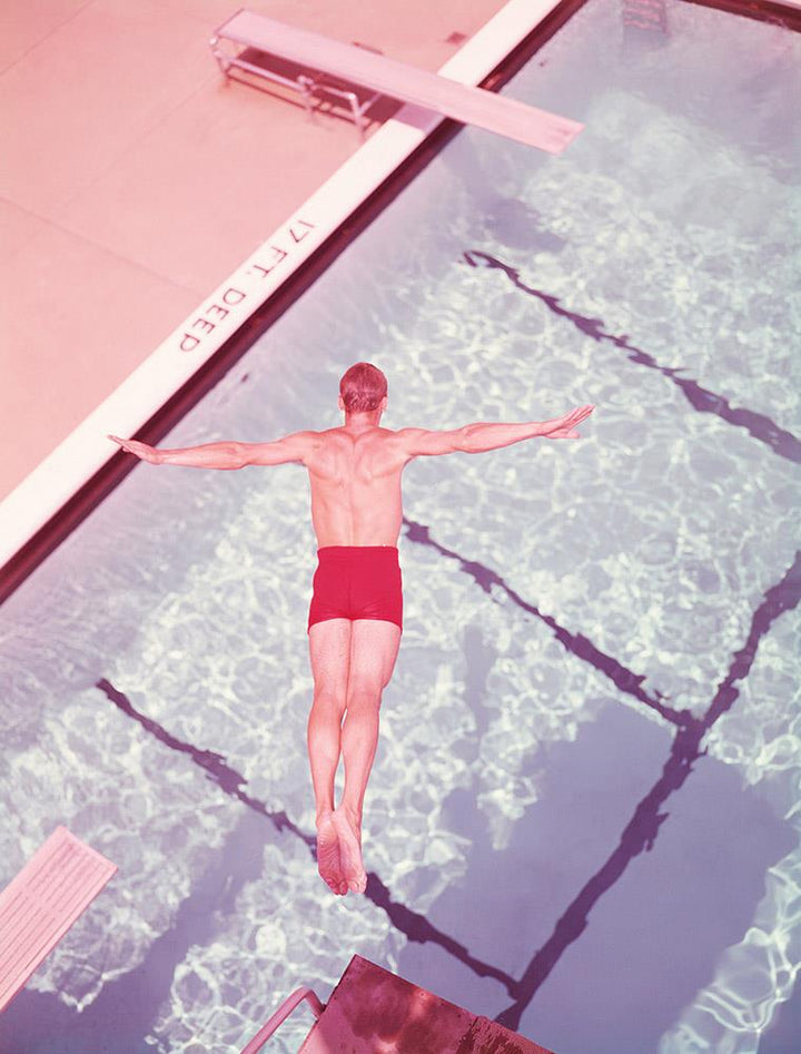 Dive, Circa 1950-Open Edition Prints-Fine art print from FINEPRINT co