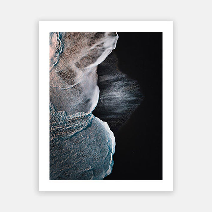 Black Sand Beach 2-Open Edition Prints-Fine art print from FINEPRINT co