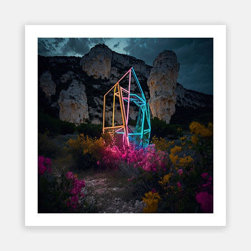 Wall Art Viewer Frames Render