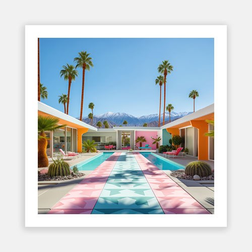 Wall Art Viewer Frames Render