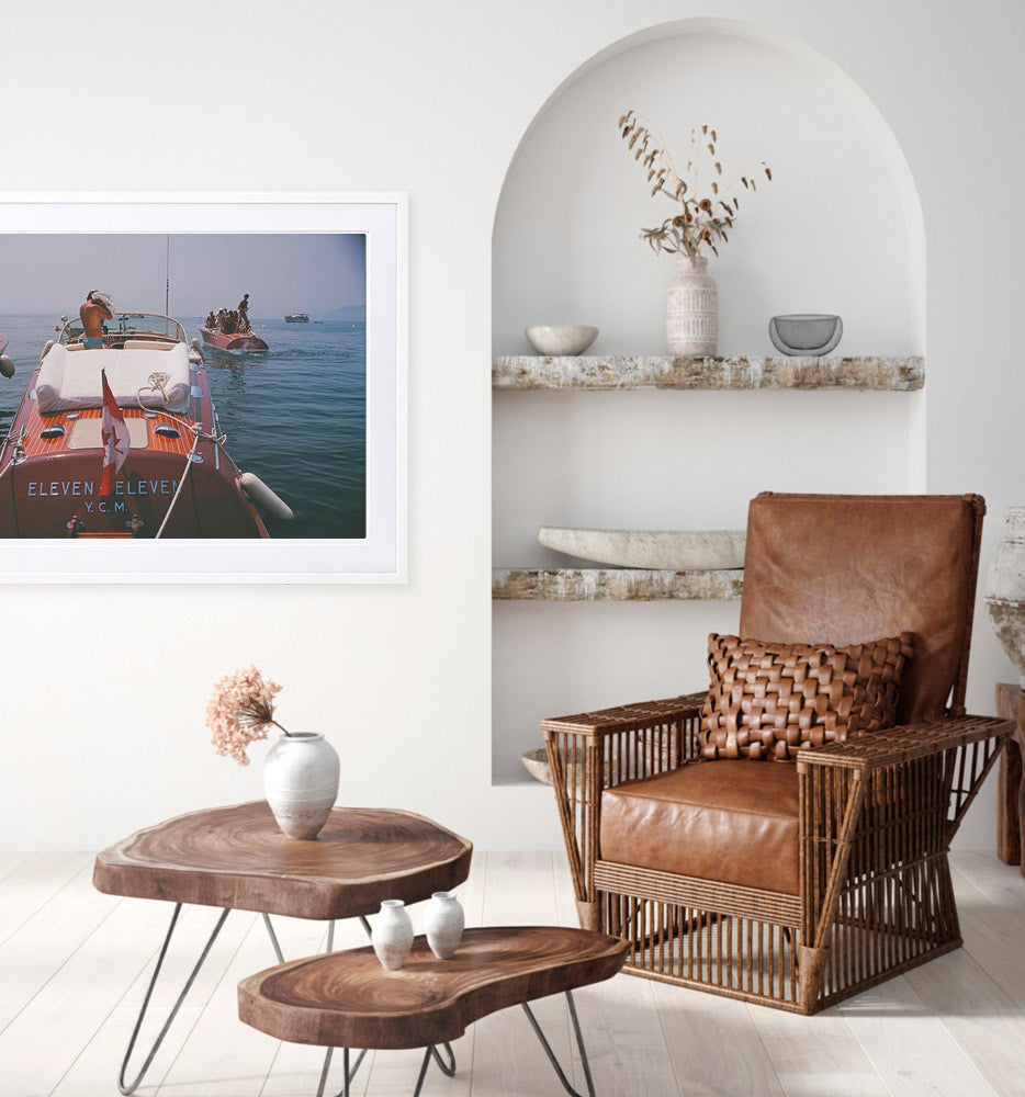 Motorboats In Antibes-Slim Aarons-Fine art print from FINEPRINT co