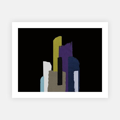 Midnight Town 2-Open Edition Prints-Fine art print from FINEPRINT co