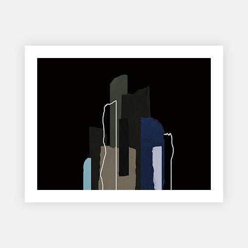 Midnight Town 3-Open Edition Prints-Fine art print from FINEPRINT co