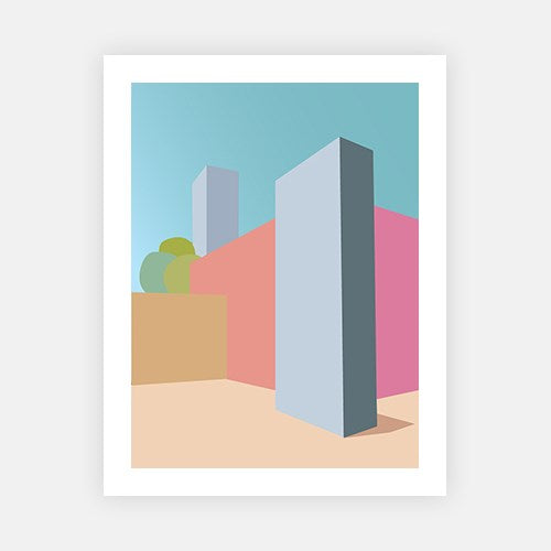 Collage City 3-Open Edition Prints-Fine art print from FINEPRINT co