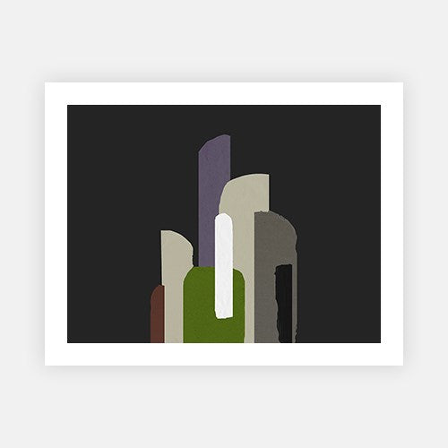 Midnight Town 4-Open Edition Prints-Fine art print from FINEPRINT co