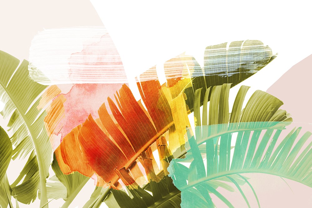 Pastel Palms-Open Edition Prints-Fine art print from FINEPRINT co