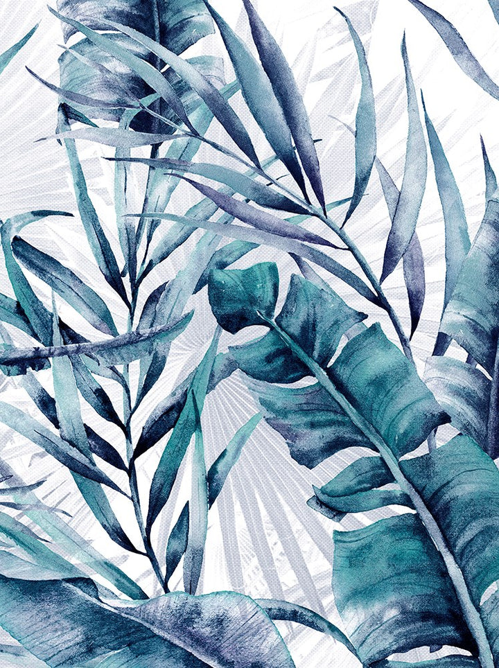 Blue Palms 1-Open Edition Prints-Fine art print from FINEPRINT co