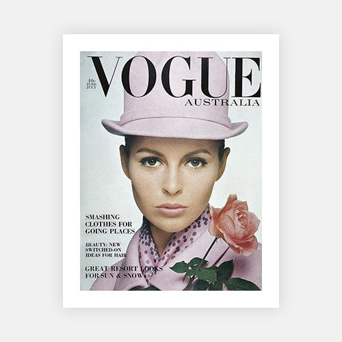 June 1966 Vogue Cover-Vogue Print Collection-Fine art print from FINEPRINT co