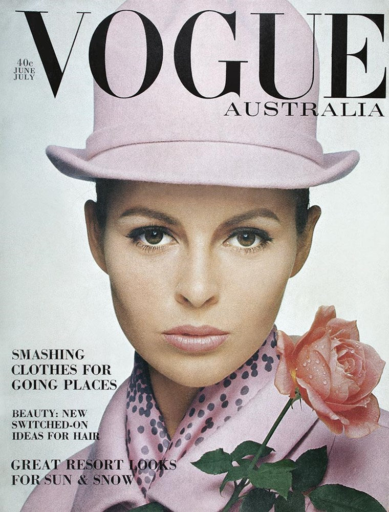 June 1966 Vogue Cover-Vogue Print Collection-Fine art print from FINEPRINT co