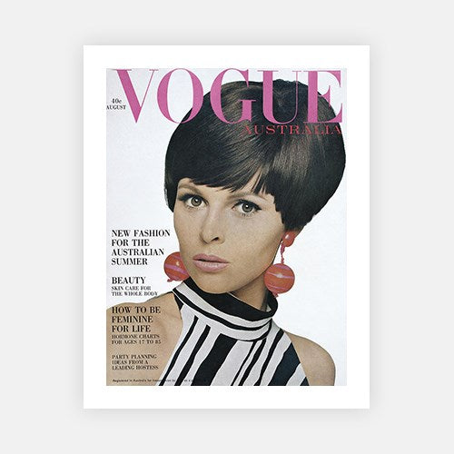August 1966 Vogue Cover-Vogue Print Collection-Fine art print from FINEPRINT co