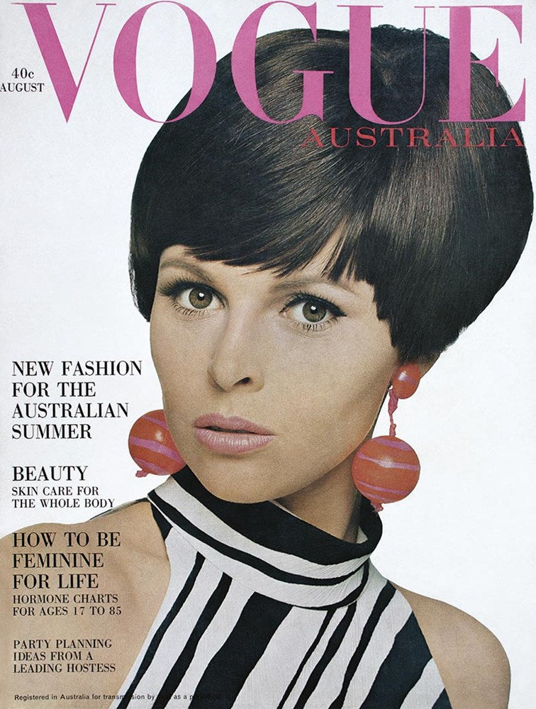 August 1966 Vogue Cover-Vogue Print Collection-Fine art print from FINEPRINT co