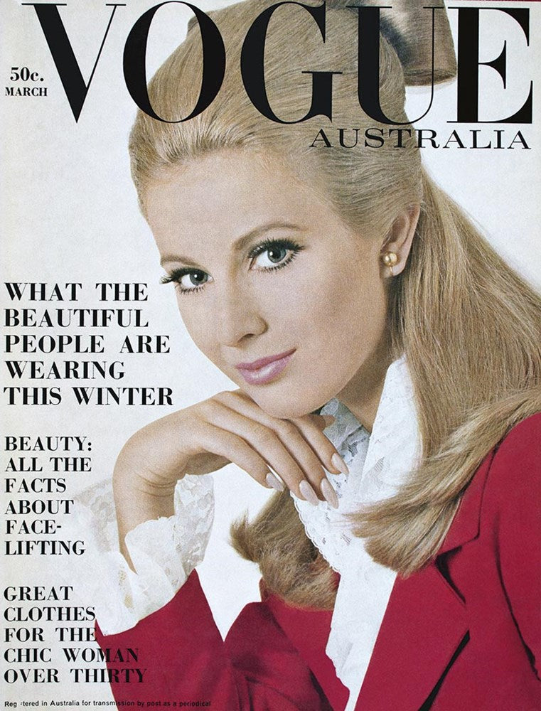 March 1967 Vogue Cover-Vogue Print Collection-Fine art print from FINEPRINT co