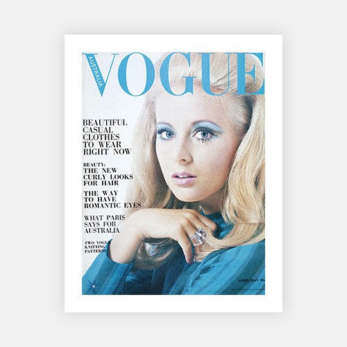April 1968 Vogue Cover-Vogue Print Collection-Fine art print from FINEPRINT co