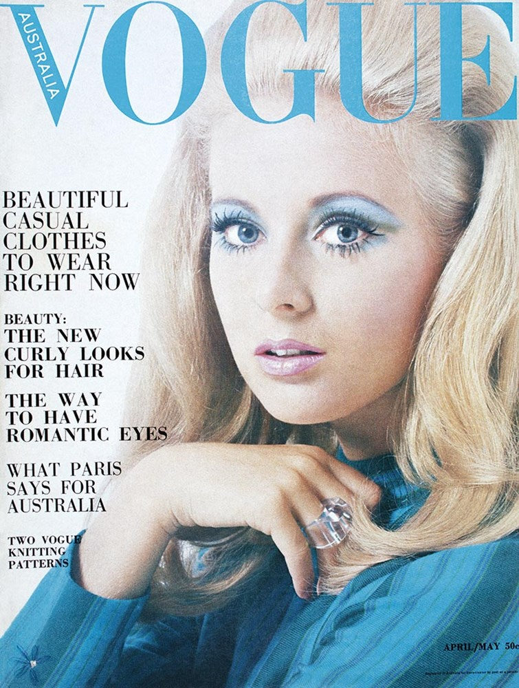 April 1968 Vogue Cover-Vogue Print Collection-Fine art print from FINEPRINT co