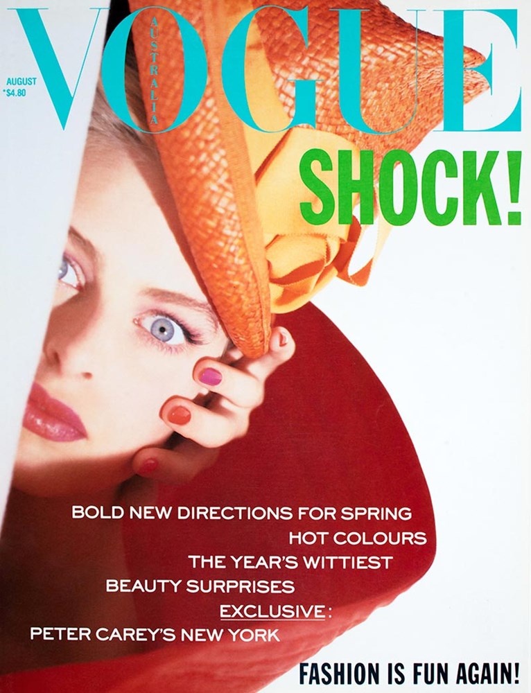 August 1988 Vogue Cover-Vogue Print Collection-Fine art print from FINEPRINT co