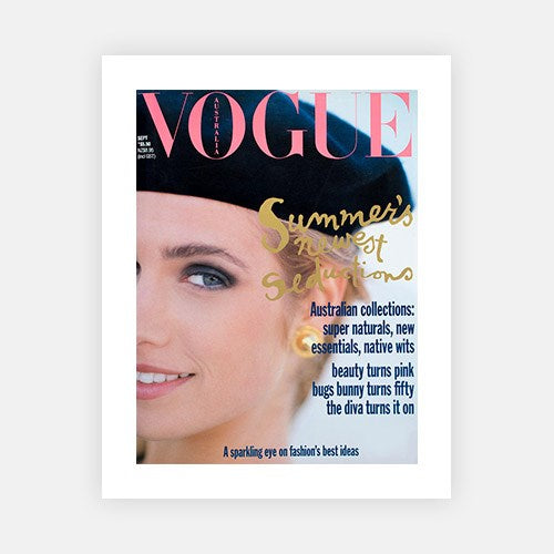 September 1990 Vogue Cover-Vogue Print Collection-Fine art print from FINEPRINT co