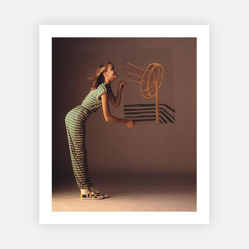 July 1980 Stripes for now |-Vogue Print Collection-Fine art print from FINEPRINT co