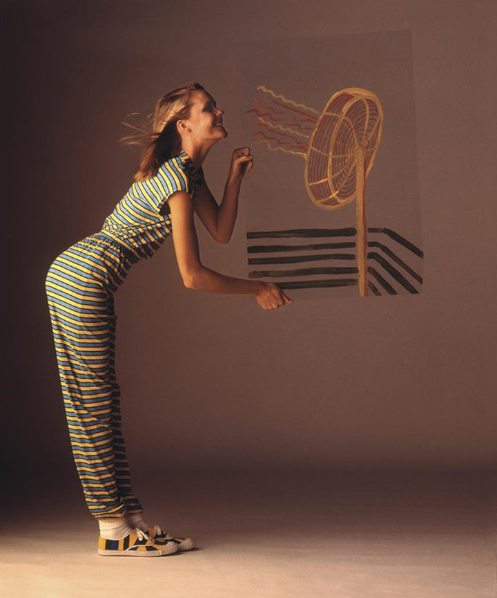 July 1980 Stripes for now |-Vogue Print Collection-Fine art print from FINEPRINT co