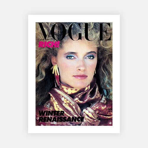 May 1982 Vogue Cover-Vogue Print Collection-Fine art print from FINEPRINT co