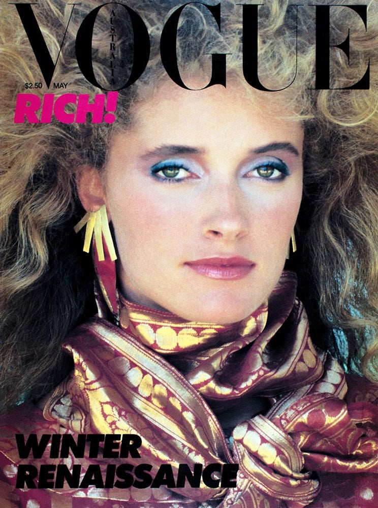 May 1982 Vogue Cover-Vogue Print Collection-Fine art print from FINEPRINT co