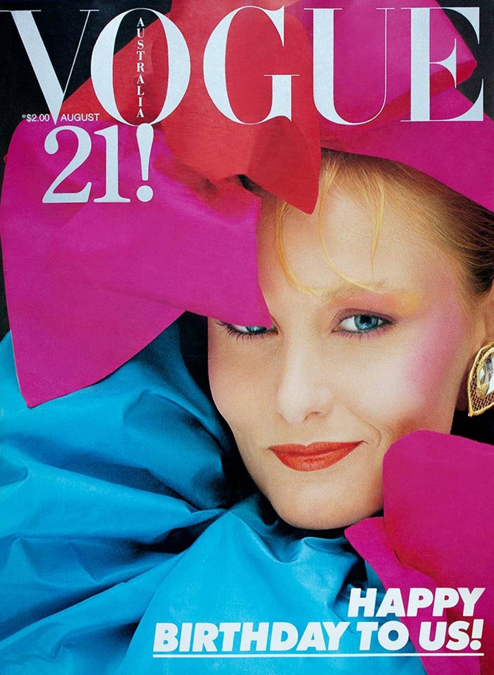 August 1980 Vogue Cover-Vogue Print Collection-Fine art print from FINEPRINT co