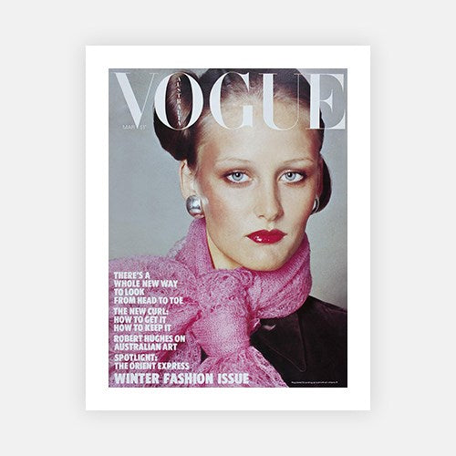 March 1975 Vogue Cover-Vogue Print Collection-Fine art print from FINEPRINT co