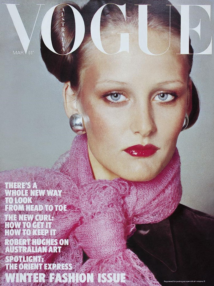 March 1975 Vogue Cover-Vogue Print Collection-Fine art print from FINEPRINT co